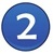 number 2 in blue circle number 2 in blue circle
