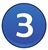 number 3 in blue circle number 3 in blue circle