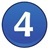 number 4 in blue circle number 4 in blue circle