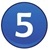 number 5 in blue circle number 5 in blue circle